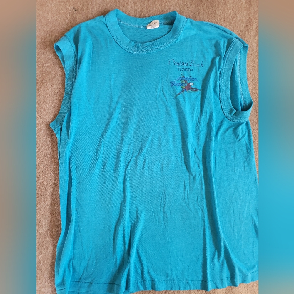 Vintage Daytona Beach X Hawaiian Tropic Muscle Tee